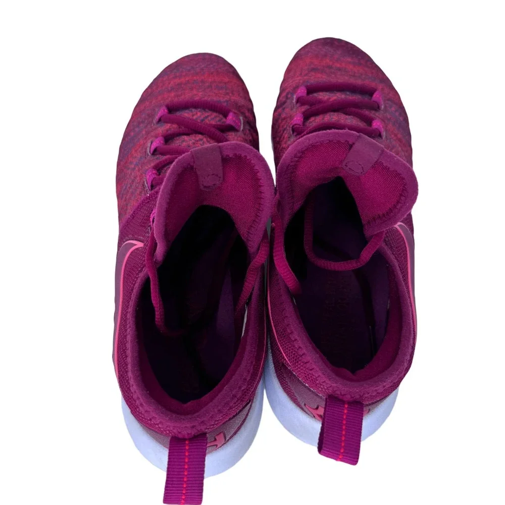Nike‎ Zoom KD 9 GS Sneakers 855908-666 University Red/Palest Purple Size 7Y